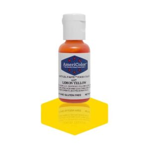 Colorante en gel Americolor amarillo limón 21 g (Lemon Yellow)