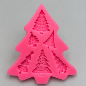 Molde de silicona árbol navideño