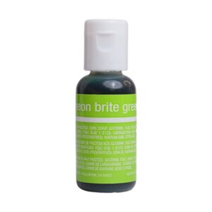 Colorante en gel Chefmaster verde neón 20 g (Neon Brite Green)