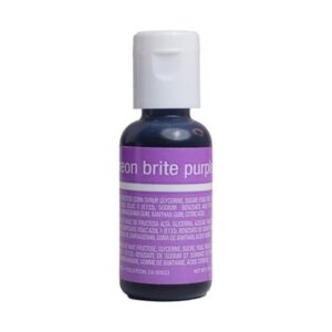 Colorante en gel Chefmaster morado neón 20 g (Neon Brite Purple)
