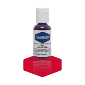 Colorante en gel Americolor rojo 21 g (Super Red)