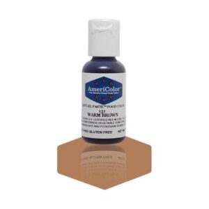 Colorante en gel Americolor café cálido 21 g (Warm Brown)
